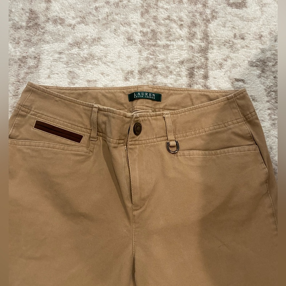 Ralph Lauren Tan Ankle Pants - Size 4